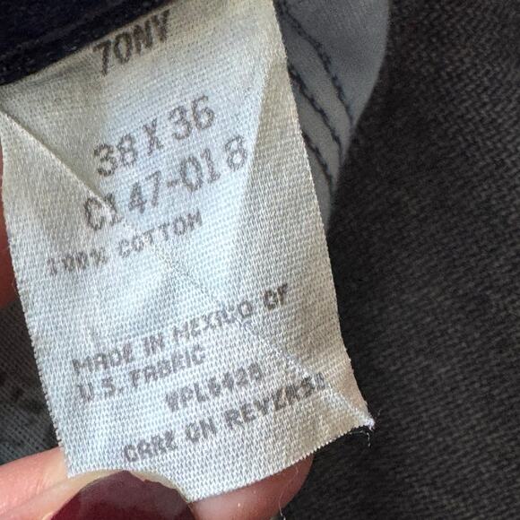 Wrangler Trouser Denim Pants Men’s Size 38x36  0147-018 - Picture 6 of 8